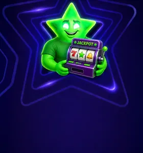 LuckyBoom-ster met geldkoffer